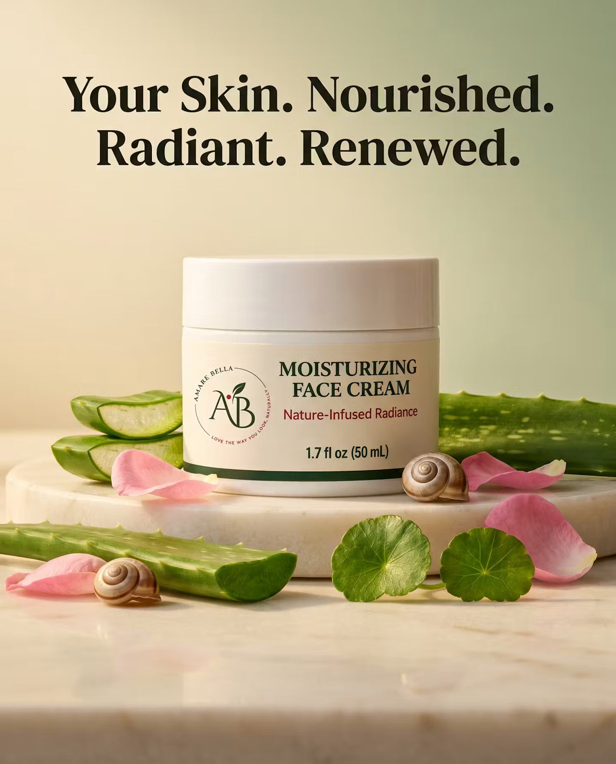 Moisturizing Snail Mucin Face Cream
